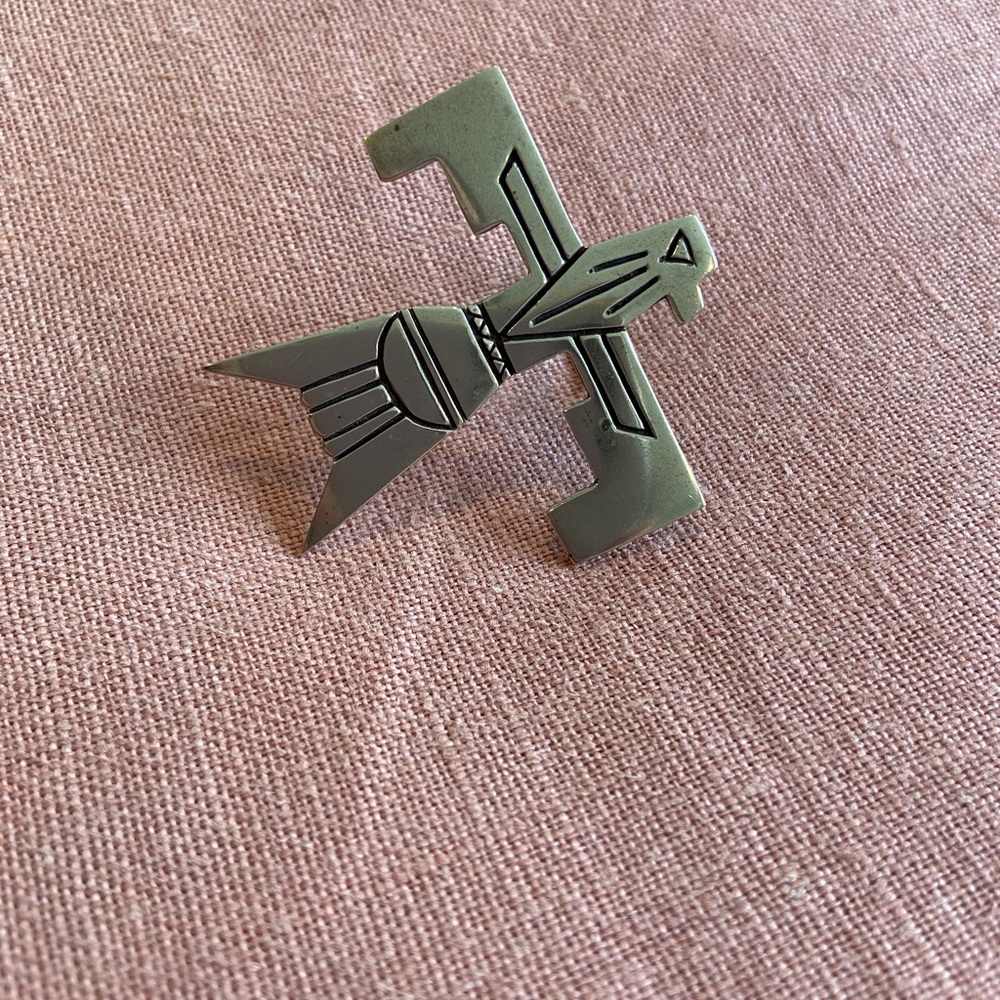Silver eagle ring size 7